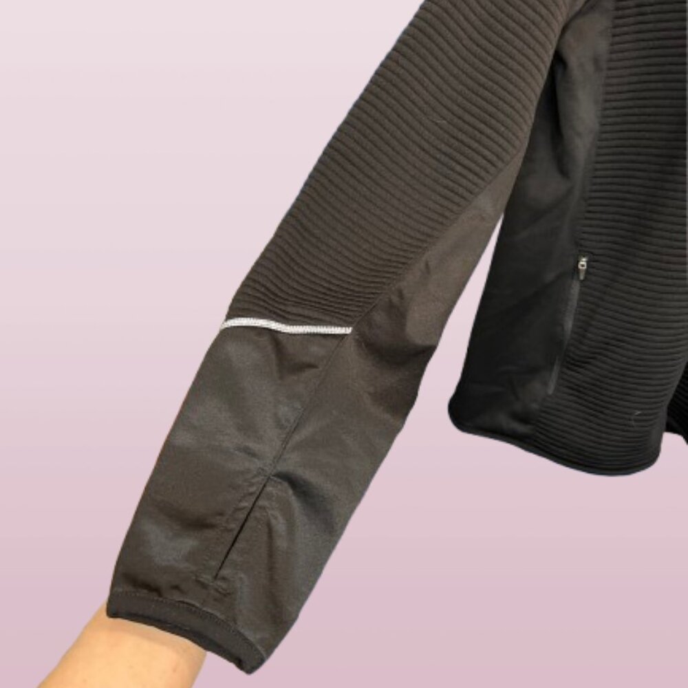 🖤 Old Navy Active Black Athletic Full-Zip Jacket Size L - Picture 3 of 7